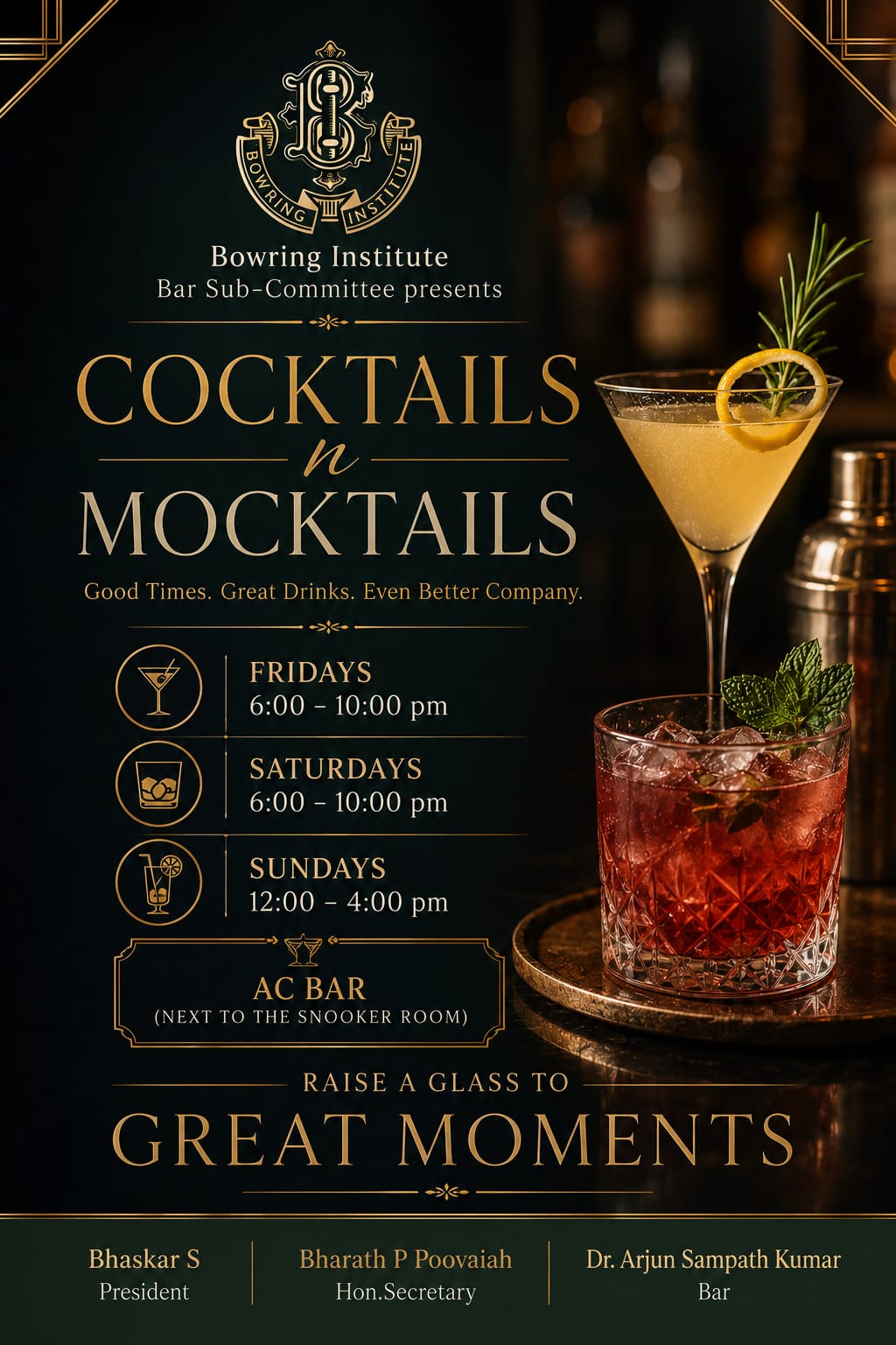 Cocktails & Mocktails